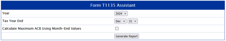 Form T1135 (Foreign Income Verification Statement) Filing Requirements ...